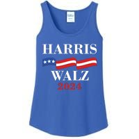 Vote Kamala Harris Tim Walz 2024 Election Ladies Essential Tank