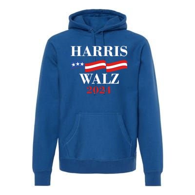 Vote Kamala Harris Tim Walz 2024 Election Premium Hoodie