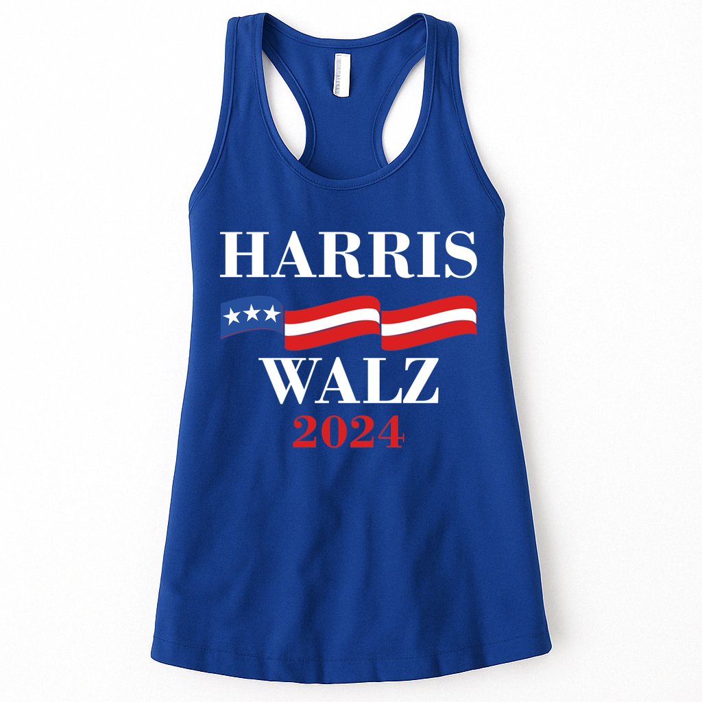 Vote Kamala Harris Tim Walz 2024 Election Womens Tank Top