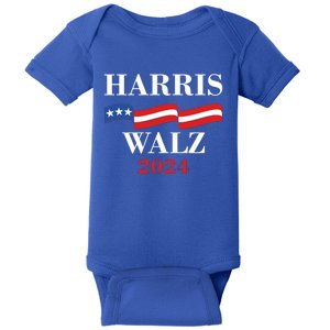 Vote Kamala Harris Tim Walz 2024 Election Baby Bodysuit