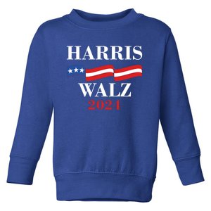 Vote Kamala Harris Tim Walz 2024 Election Toddler Sweatshirt