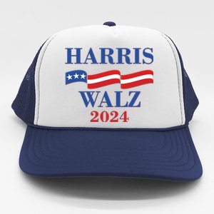 Vote Kamala Harris Tim Walz 2024 Election Trucker Hat