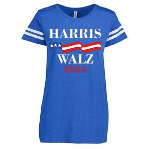 Vote Kamala Harris Tim Walz 2024 Election Enza Ladies Jersey Football T-Shirt