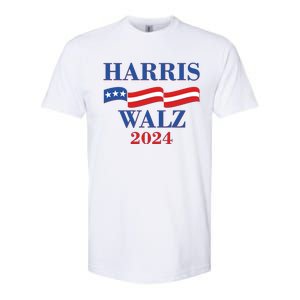 Vote Kamala Harris Tim Walz 2024 Election Softstyle® CVC T-Shirt