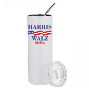 Vote Kamala Harris Tim Walz 2024 Election Stainless Steel Tumbler