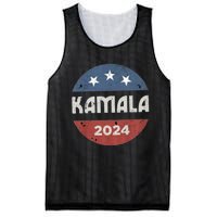 Vintage Kamala Harris 2024 For President Election Mesh Reversible Basketball Jersey Tank