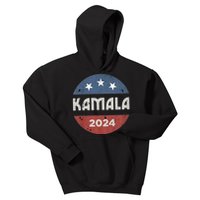 Vintage Kamala Harris 2024 For President Election Kids Hoodie