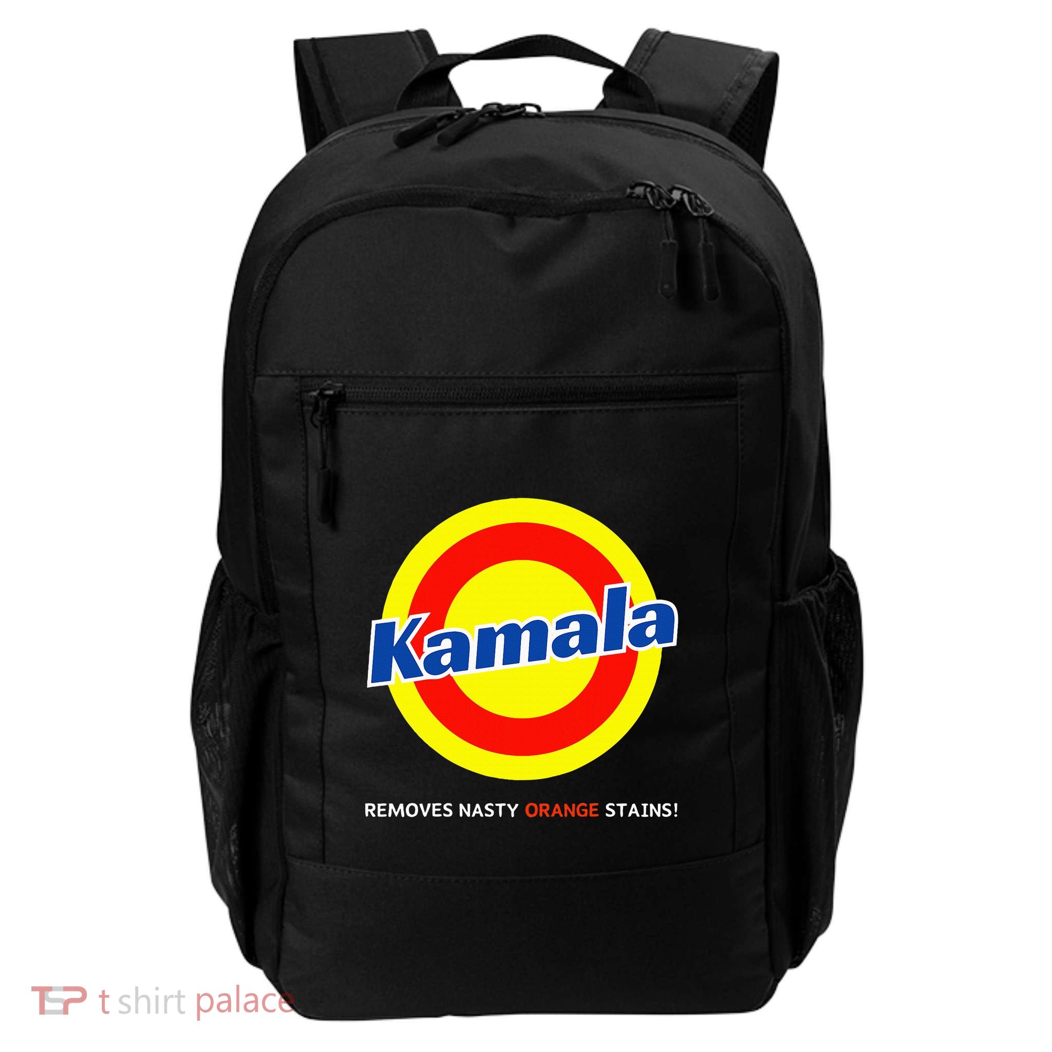 Vote Kamala Harris Removes Nasty Orange Stains Detergent Fun Daily Commute Backpack