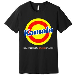 Vote Kamala Harris Removes Nasty Orange Stains Detergent Fun Premium T-Shirt