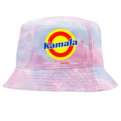 Vote Kamala Harris Removes Nasty Orange Stains Detergent Fun Tie-Dyed Bucket Hat