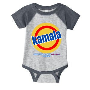 Vote Kamala Harris Pin Removes Nasty Orange Stains Funny Infant Baby Jersey Bodysuit