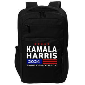 Vote Kamala Harris For Presidential Election 2024 Democratic Impact Tech Backpack