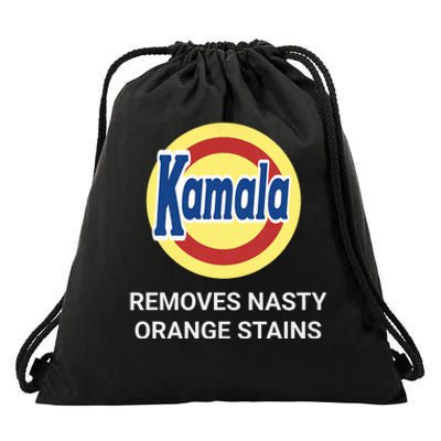 Vote Kamala Harris 2024 Removes Nasty Orange Stains Funny Drawstring Bag