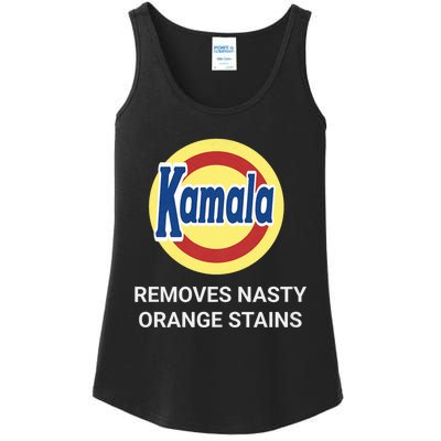 Vote Kamala Harris 2024 Removes Nasty Orange Stains Funny Ladies Essential Tank