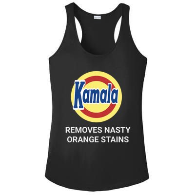 Vote Kamala Harris 2024 Removes Nasty Orange Stains Funny Ladies PosiCharge Competitor Racerback Tank