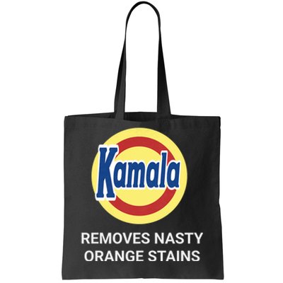 Vote Kamala Harris 2024 Removes Nasty Orange Stains Funny Tote Bag