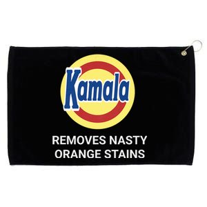 Vote Kamala Harris 2024 Removes Nasty Orange Stains Funny Grommeted Golf Towel