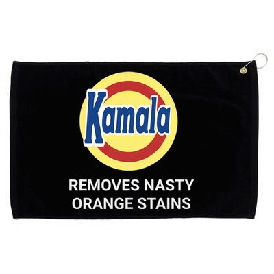 Vote Kamala Harris 2024 Removes Nasty Orange Stains Funny Grommeted Golf Towel