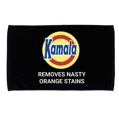 Vote Kamala Harris 2024 Removes Nasty Orange Stains Funny Microfiber Hand Towel