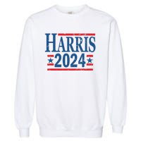 Vintage Kamala Harris 2024 For President Election Campaign Garment-Dyed Sweatshirt