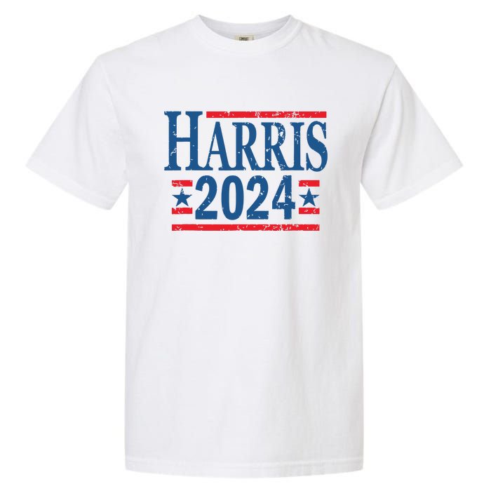 Vintage Kamala Harris 2024 For President Election Campaign Garment-Dyed Heavyweight T-Shirt