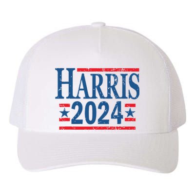 Vintage Kamala Harris 2024 For President Election Campaign Yupoong Adult 5-Panel Trucker Hat