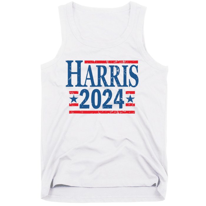 Vintage Kamala Harris 2024 For President Election Campaign Tank Top