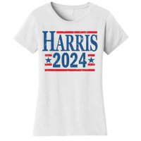 Vintage Kamala Harris 2024 For President Election Campaign Women's T-Shirt