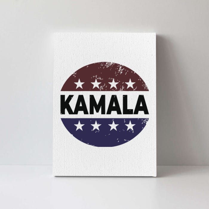 Vintage Kamala Harris 2024 For President Election Campaign Canvas