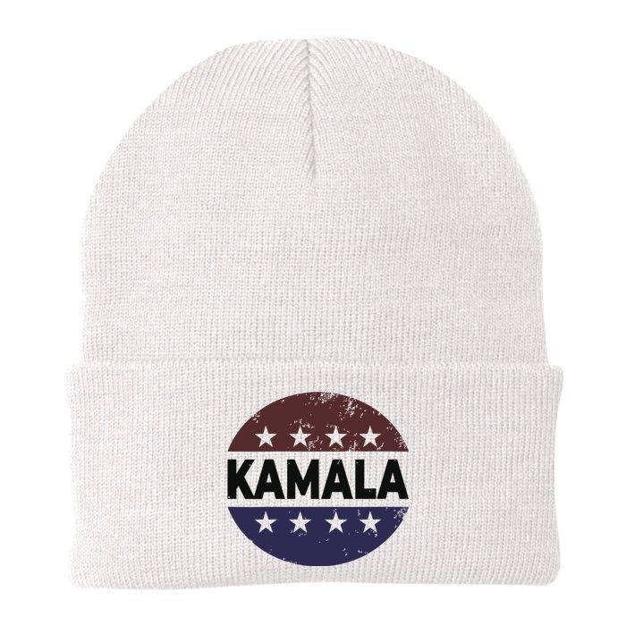 Vintage Kamala Harris 2024 For President Election Campaign Knit Cap Winter Beanie