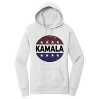 Vintage Kamala Harris 2024 For President Election Campaign Women's Pullover Hoodie