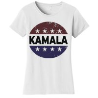 Vintage Kamala Harris 2024 For President Election Campaign Women's T-Shirt