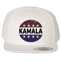 Vintage Kamala Harris 2024 For President Election Campaign Wool Snapback Cap