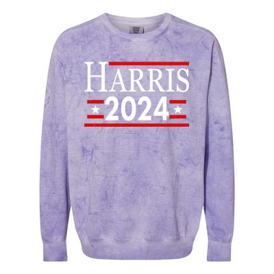 Vote Kamala Harris 2024 Election Colorblast Crewneck Sweatshirt