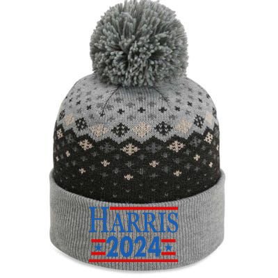 Vote Kamala Harris 2024 Election The Baniff Cuffed Pom Beanie