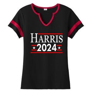 Vote Kamala Harris 2024 Election Ladies Halftime Notch Neck Tee