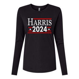 Vote Kamala Harris 2024 Election Womens Cotton Relaxed Long Sleeve T-Shirt