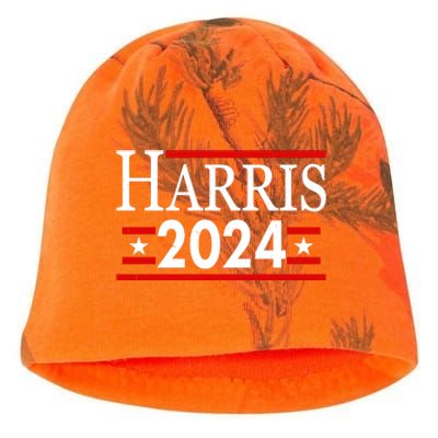 Vote Kamala Harris 2024 Election Kati - Camo Knit Beanie