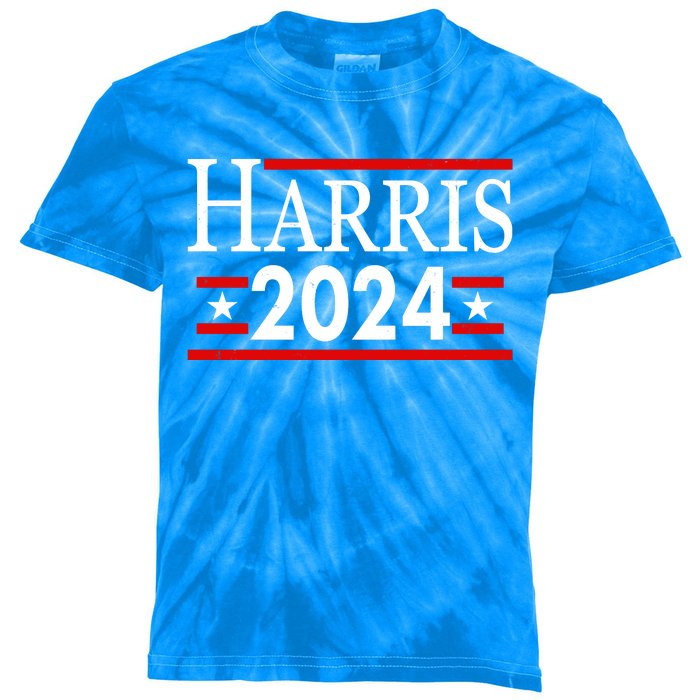 Vote Kamala Harris 2024 Election Kids Tie-Dye T-Shirt