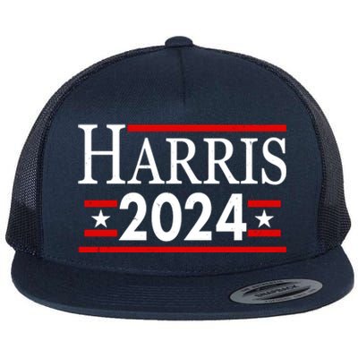 Vote Kamala Harris 2024 Election Flat Bill Trucker Hat