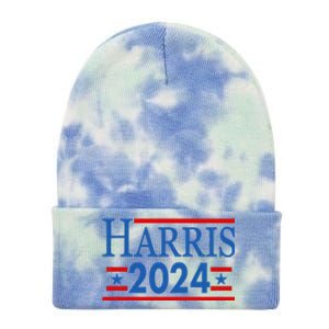 Vote Kamala Harris 2024 Election Tie Dye 12in Knit Beanie