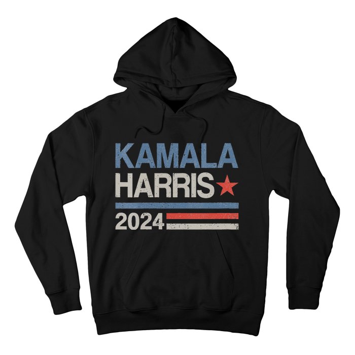 Vintage Kamala Harris 2024 For President Election Campaign Hoodie