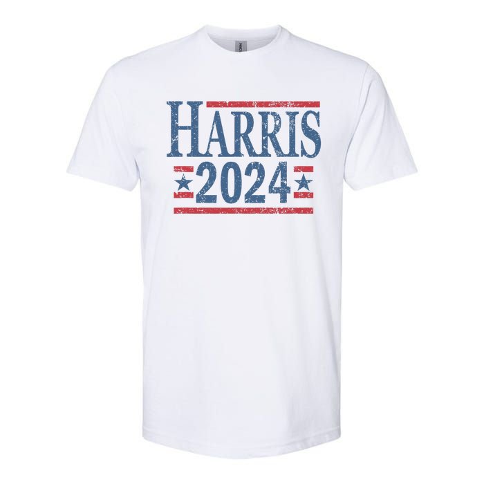 Vintage Kamala Harris 2024 Softstyle CVC T-Shirt