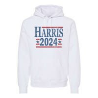 Vintage Kamala Harris 2024 Premium Hoodie