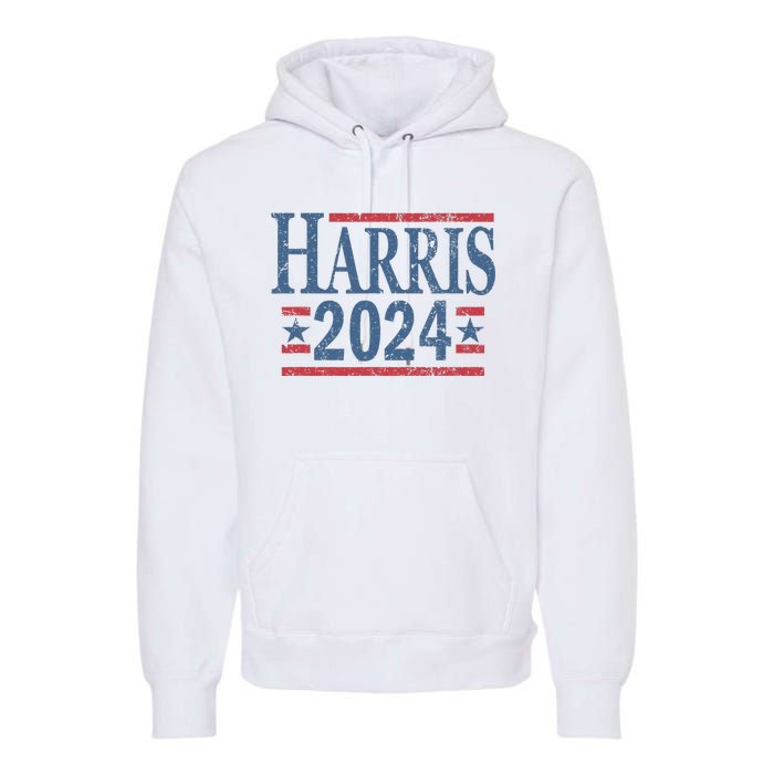 Vintage Kamala Harris 2024 Premium Hoodie