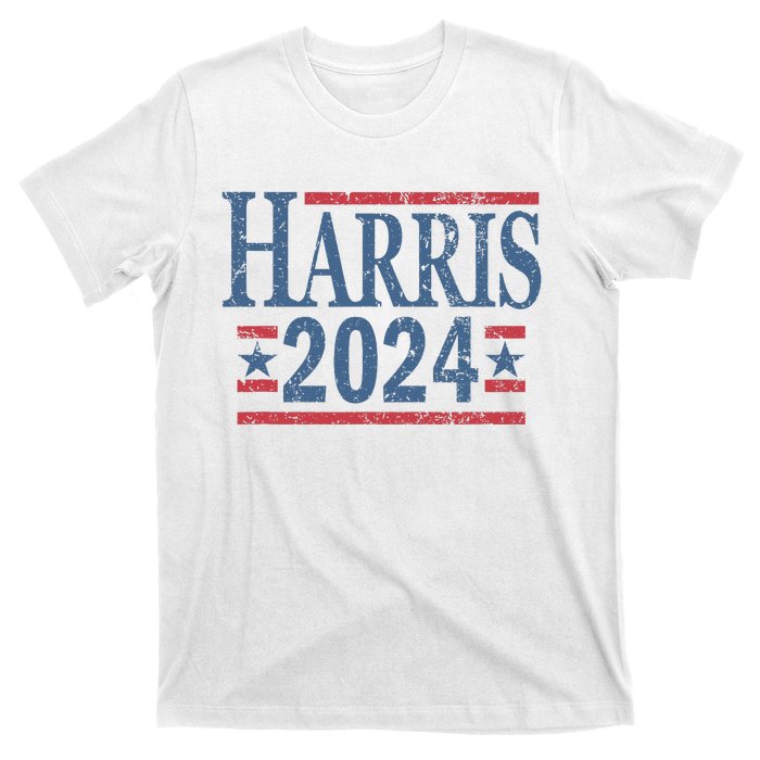 Vintage Kamala Harris 2024 For President Election Campaign T-Shirt