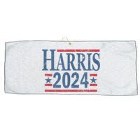 Vintage Kamala Harris 2024 Large Microfiber Waffle Golf Towel