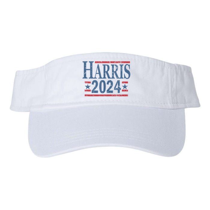 Vintage Kamala Harris 2024 Valucap Bio-Washed Visor