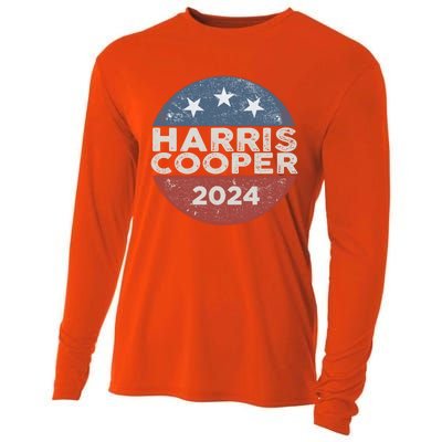 Vote Kamala Harris Roycooper 47th Election 2024 Democratic Gift Cooling Performance Long Sleeve Crew