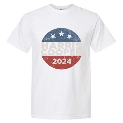 Vote Kamala Harris Roycooper 47th Election 2024 Democratic Gift Garment-Dyed Heavyweight T-Shirt